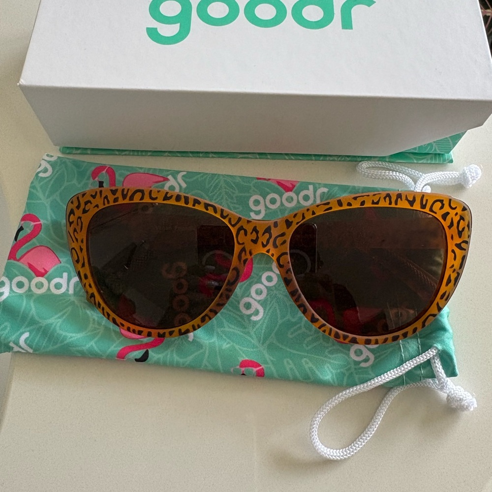 Goodr Leopard Print Sunglasses